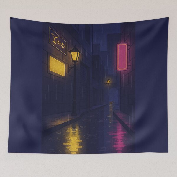 Item preview, Rainy City Dreams – Atmospheric Urban Rain Scenes designed and sold by holaitssher.
