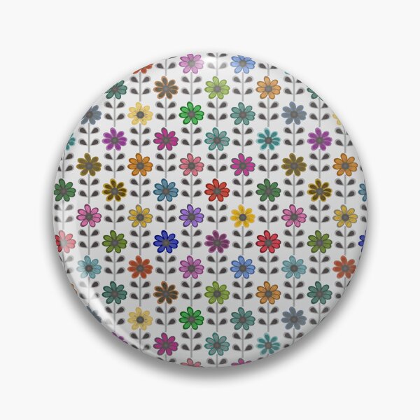 Item preview, Colorful flowers in summer vivid floral pattern  designed and sold by Nonnipa.