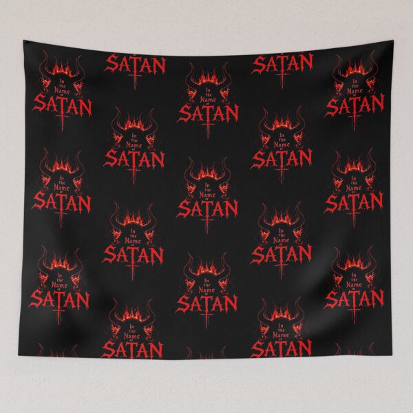 Item preview, In the name of Satan. designed and sold by Witch Queen Clothing.