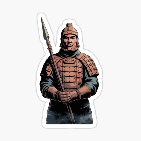 Item preview, the teracotta army sticker designed and sold by BABA1655.