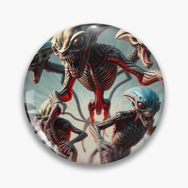 Item preview, The Evil Aliens of the Mothership designed and sold by Vintage Designs +.