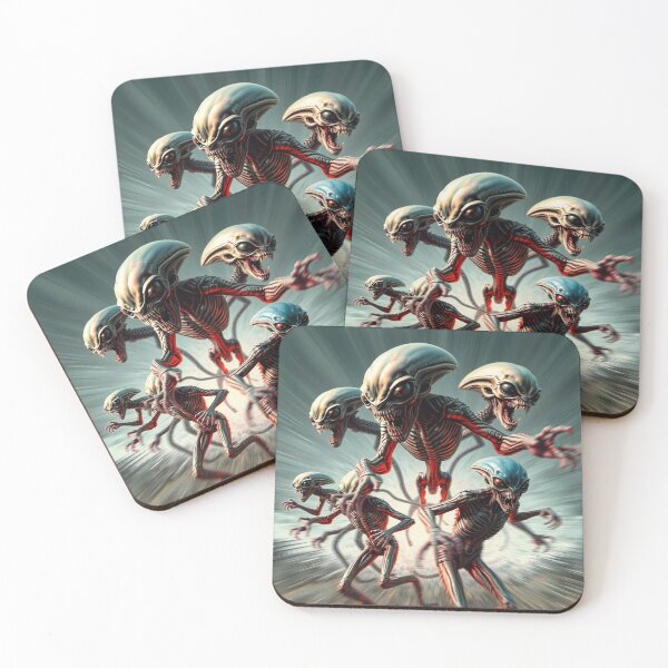 Item preview, The Evil Aliens of the Mothership designed and sold by Vintage Designs +.