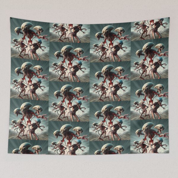 Item preview, The Evil Aliens of the Mothership designed and sold by Vintage Designs +.