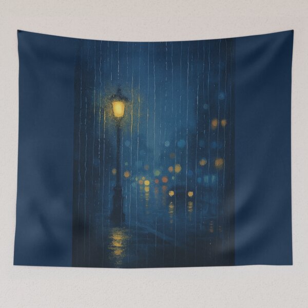 Item preview, Rainy City Dreams – Atmospheric Urban Rain Scenes designed and sold by holaitssher.