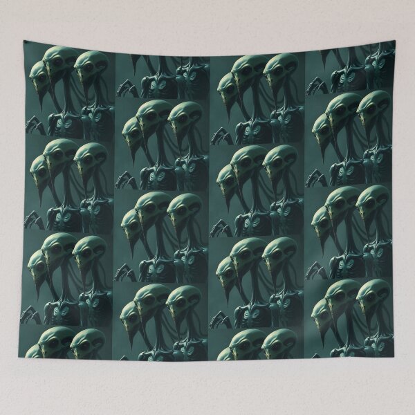 Item preview, The Evil Aliens of the Mothership designed and sold by Vintage Designs +.