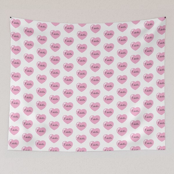 Item preview, Odette Name with Pink Heart  designed and sold by Monika Howarth.