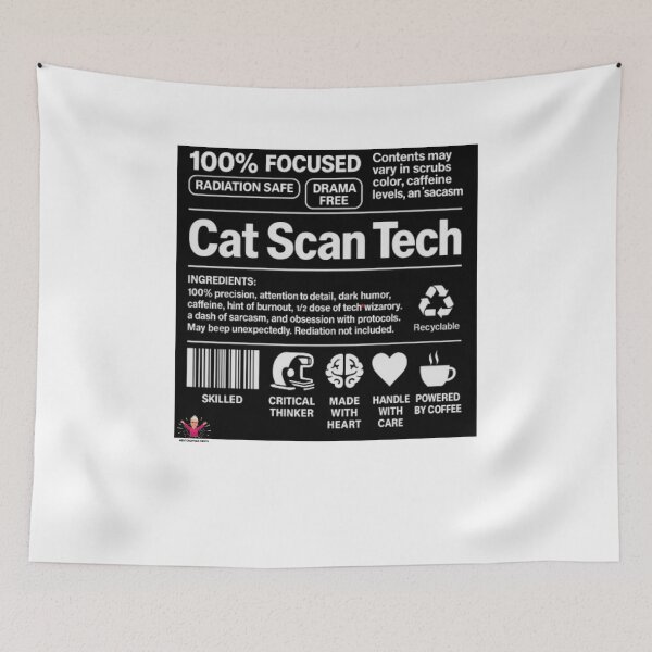 Item preview, Cat Scan Tech Barcode designed and sold by Mertonopolis.