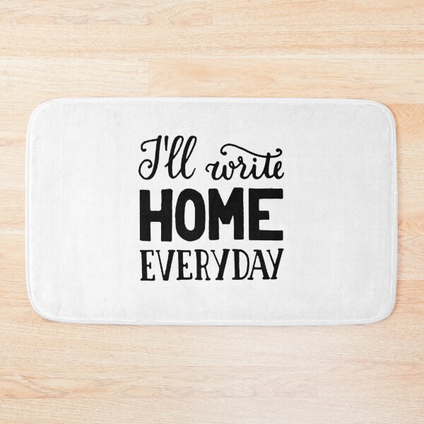 Item preview, I'll write home everyday designed and sold by Marta Ambrosetti.