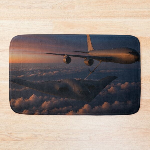 Item preview, B-2 Spirit Stealth Bomber Refuelling at Sunset designed and sold by Skyframe Aviation.