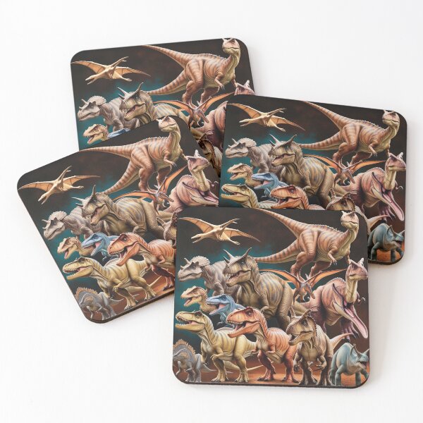 Item preview, Assorted Dinosaur species Poster  designed and sold by Vintage Designs +.