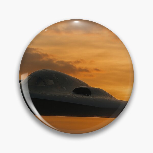 Artikelvorschau, B-2 Spirit Stealth Bomber bei Sonnenuntergang entworfen und verkauft von Skyframe Aviation.