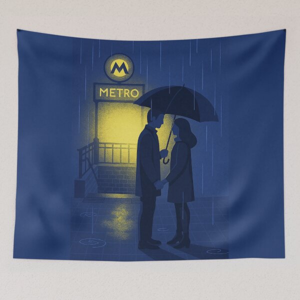 Item preview, Rainy City Dreams – Atmospheric Urban Rain Scenes designed and sold by holaitssher.