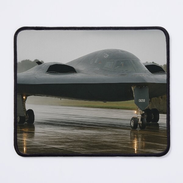 Item preview, B-2 Spirit Stealth Bomber on Rain-Soaked Runway designed and sold by Skyframe Aviation.