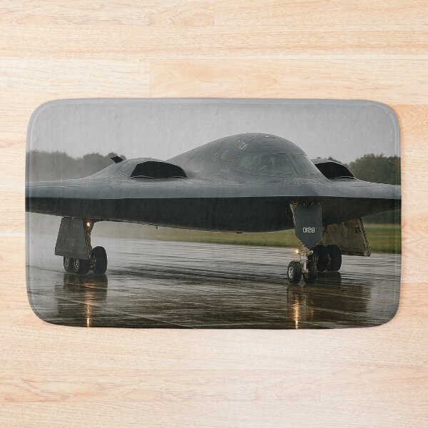 Item preview, B-2 Spirit Stealth Bomber on Rain-Soaked Runway designed and sold by Skyframe Aviation.