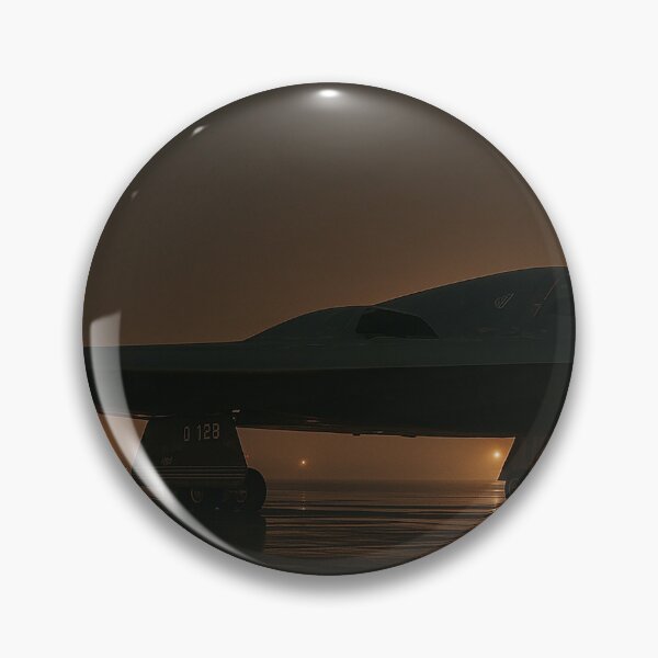 Item preview, B-2 Spirit Stealth Bomber on Foggy Night Tarmac designed and sold by Skyframe Aviation.