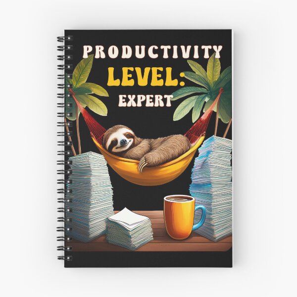 Item preview, Funny Sloth on a Hammock on Vacation designed and sold by emilianaka.