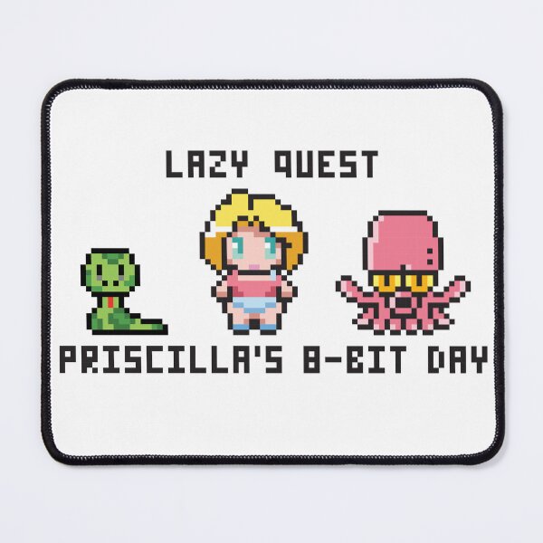 Item preview, Lazy Quest Priscilla 8-Bit Day designed and sold by Pen-tacle84.