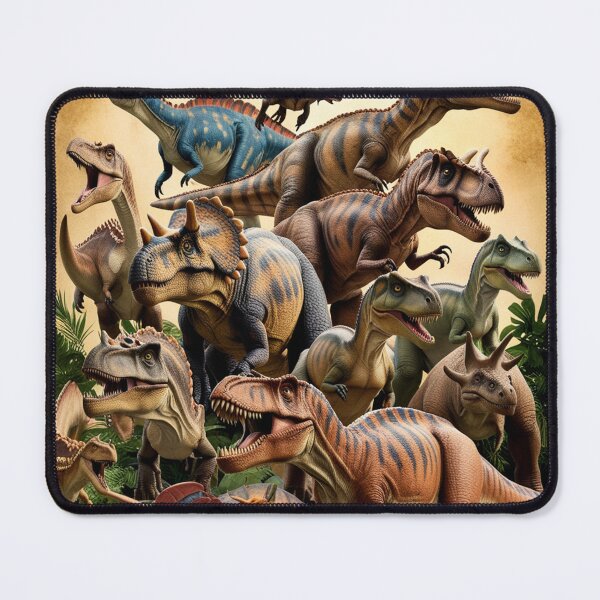Item preview,  Assorted Dinosaur species Poster  designed and sold by Vintage Designs +.