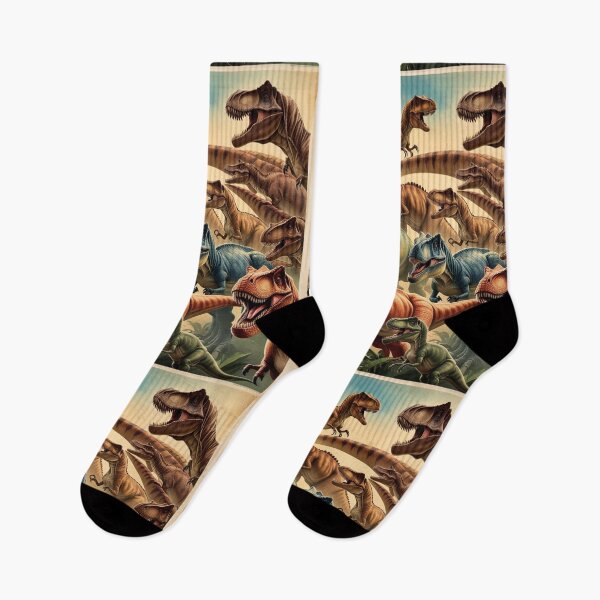 Item preview,  Assorted Dinosaur species Poster  designed and sold by Vintage Designs +.