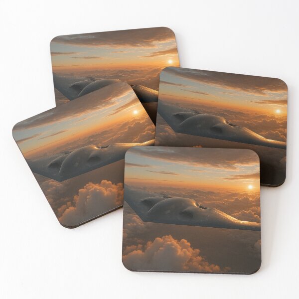 Item preview, B-2 Spirit Stealth Bomber at Sunset designed and sold by Skyframe Aviation.