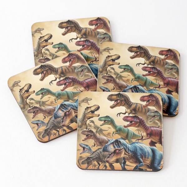 Item preview,  Assorted Dinosaur species Poster  designed and sold by Vintage Designs +.