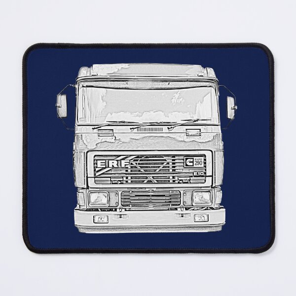 Item preview, Classic 1980s ERF E Series E10 lorry monochrome designed and sold by soitwouldseem.