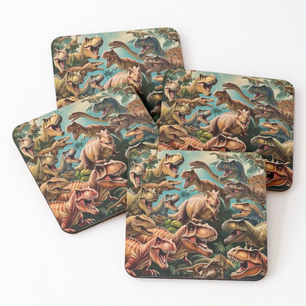 Item preview, Assorted Dinosaur species Poster  designed and sold by Vintage Designs +.