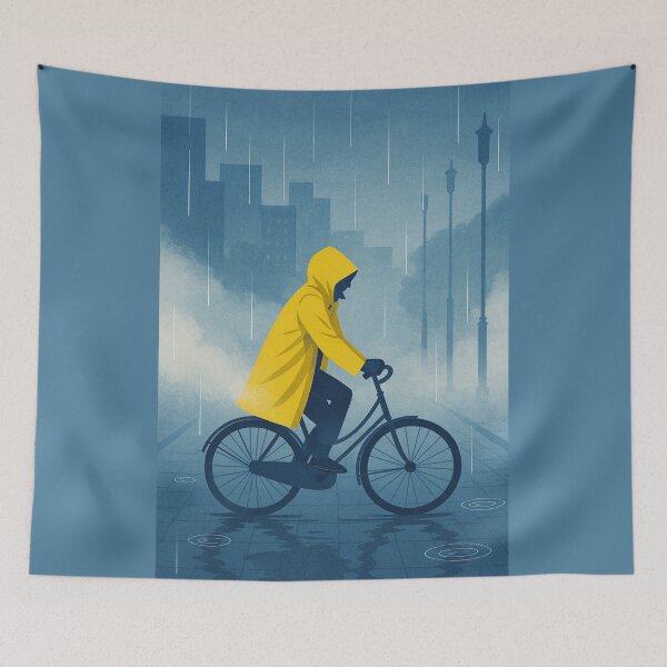 Item preview, Rainy City Dreams – Atmospheric Urban Rain Scenes designed and sold by holaitssher.