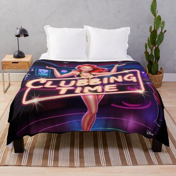 Artikelvorschau, Clubbing-Zeit! Nachtclub Clubbing Neon Glam Illustration entworfen und verkauft von Vintage Designs +.