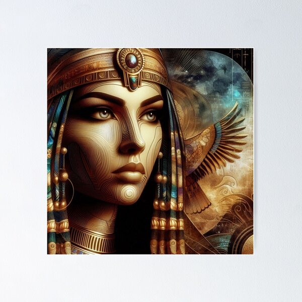 Item preview, Queen Cleopatra designed and sold by PrintAfricanArt.