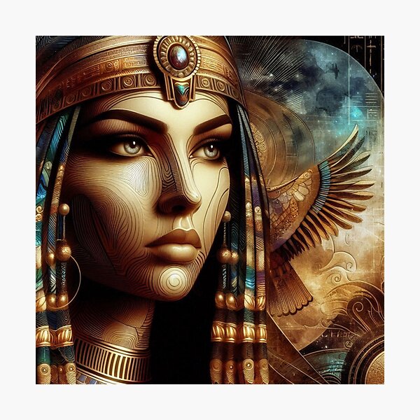Item preview, Queen Cleopatra designed and sold by PrintAfricanArt.