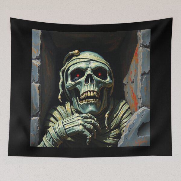 Item preview,  the mummy bursting out of his sarcophagus to get you!  evil undead creature designed and sold by Vintage Designs +.