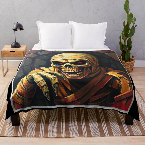 Item preview, the mummy bursting out of his sarcophagus to get you! evil undead creature designed and sold by Vintage Designs +.