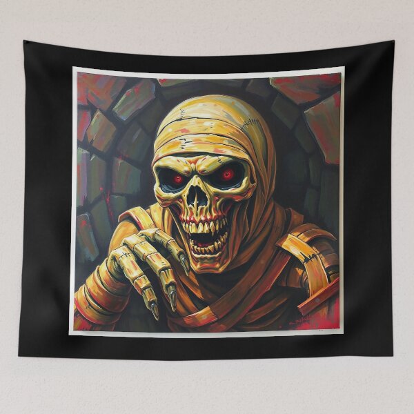 Item preview, the mummy bursting out of his sarcophagus to get you!  evil undead creature designed and sold by Vintage Designs +.