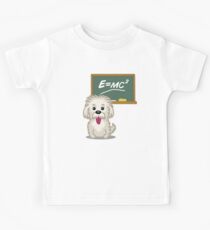 Maths Equation Einstein Shitsiu dog tshirt - Dog Gifts for Shihtzu and Maltese Dog Lovers Kids Tee