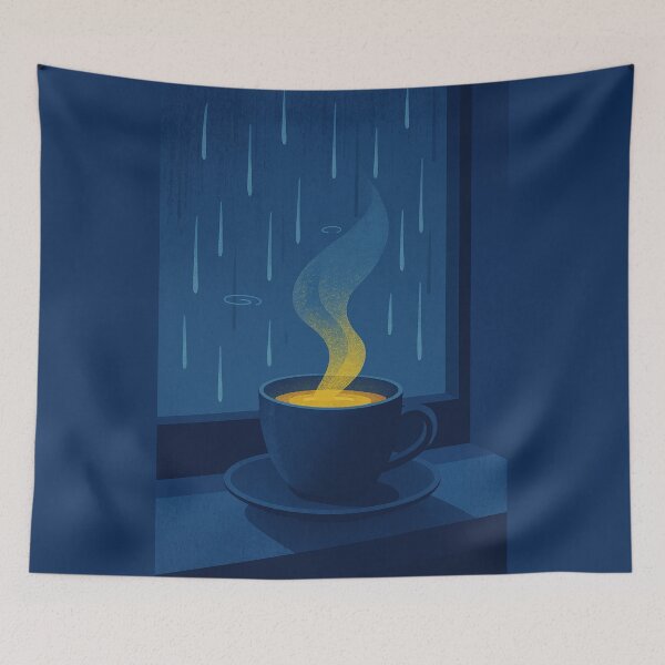 Item preview, Rainy City Dreams – Atmospheric Urban Rain Scenes designed and sold by holaitssher.