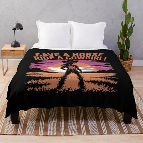 Item preview, Save a Horse Ride a Cowgirl Funny Western Rodeo Bachelorette Shirt designed and sold by Redjakkal.
