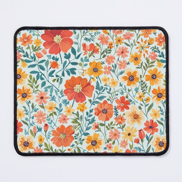 Item preview, Repeating Flowers designed and sold by CoolPixels.