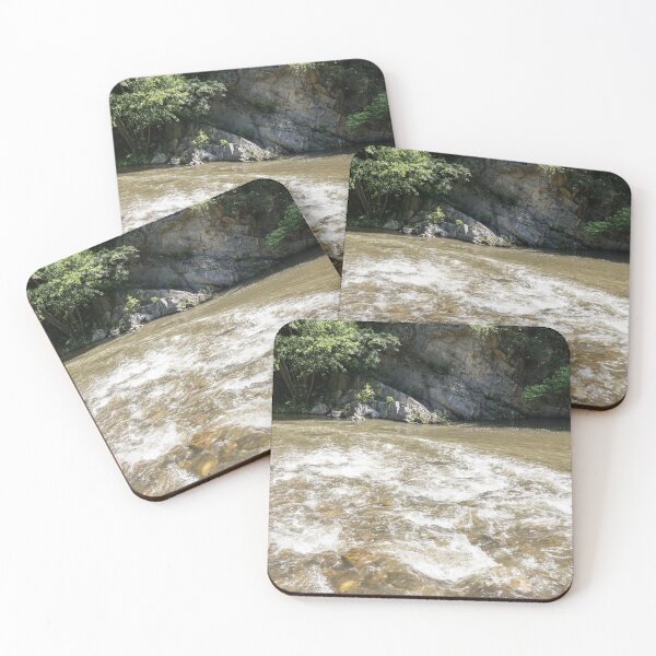 Item preview, Whitewater River Rapids with Rough Cliffs designed and sold by Georgia Mizuleva.