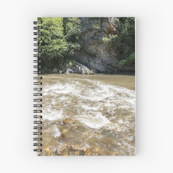 Item preview, Whitewater River Rapids with Rough Cliffs designed and sold by Georgia Mizuleva.