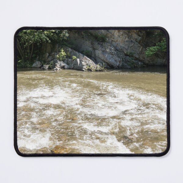 Item preview, Whitewater River Rapids with Rough Cliffs designed and sold by Georgia Mizuleva.