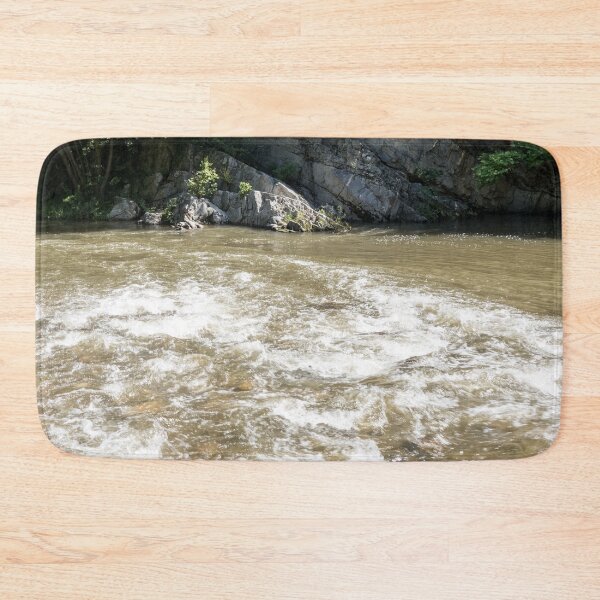 Item preview, Whitewater River Rapids with Rough Cliffs designed and sold by Georgia Mizuleva.