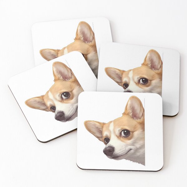 Item preview, Peeking Corgi designed and sold by MendaciousMina.
