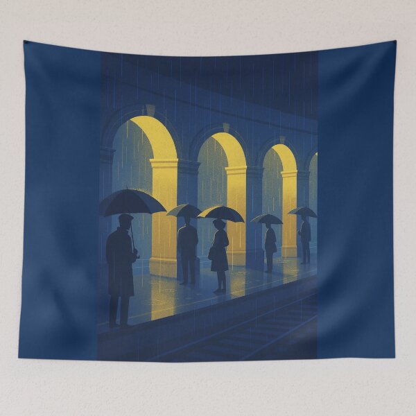 Item preview, Rainy City Dreams – Atmospheric Urban Rain Scenes designed and sold by holaitssher.