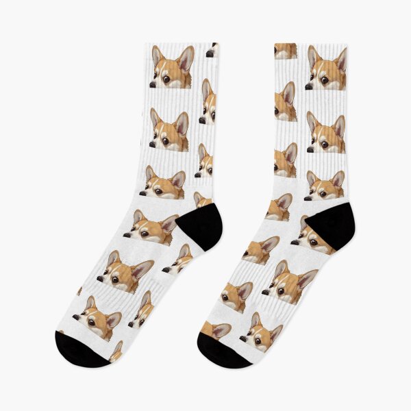 Item preview, Peeking Corgi designed and sold by MendaciousMina.