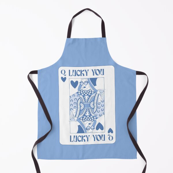 Item preview, Blue Coastal Cowgirl Queen of Hearts Lucky You  designed and sold by AestheticAnnette.