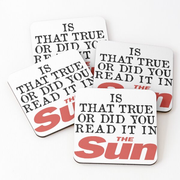 Item preview, Is that true or did you read it in The Sun designed and sold by Dis-An-Dat.