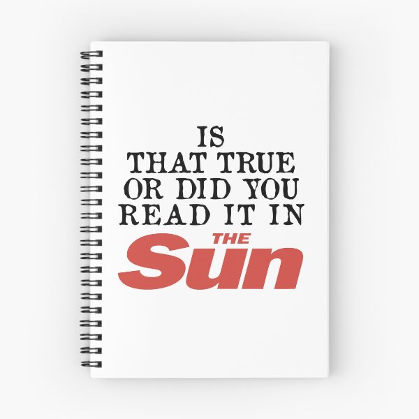 Item preview, Is that true or did you read it in The Sun designed and sold by Dis-An-Dat.