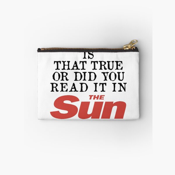 Item preview, Is that true or did you read it in The Sun designed and sold by Dis-An-Dat.