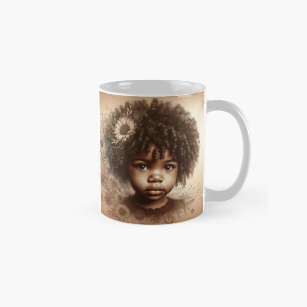 Item preview, African Baby Girl With Curly Hair  designed and sold by PrintAfricanArt.